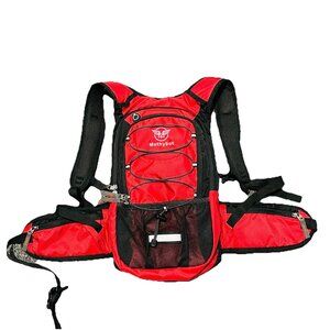 Mothybot Hydration Pack Insulated Backpack Red Unisex Hiking Walk !!No Bladder!!
